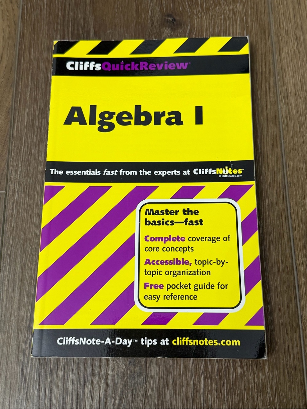 CliffsQuickReview Algebra I & Algebra II Study Guide